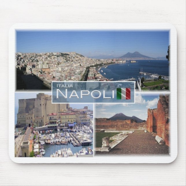 Alfombrilla De Ratón IT Italia - Campania - Napoli - (Frente)