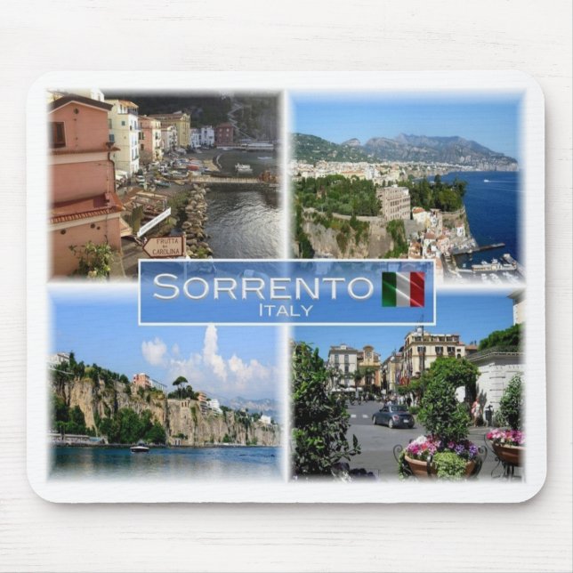 Alfombrilla De Ratón IT Italia - Campania - Sorrento - Costa Amalfitana (Frente)