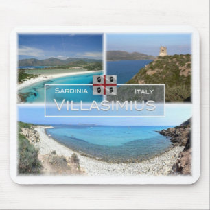 Alfombrilla De Ratón IT Italia - Cerdeña - Villasimius -