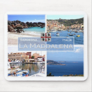Alfombrilla De Ratón IT Italy - Sardegna - La Maddalena -