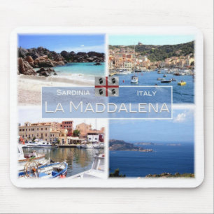 Alfombrilla De Ratón IT Italy - Sardinia - La Maddalena -