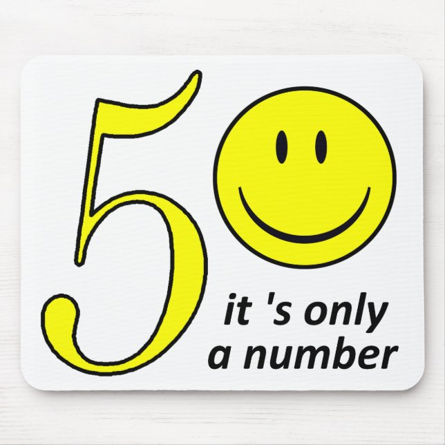 Alfombrilla De Ratón it 's only a number 50 (Frente)