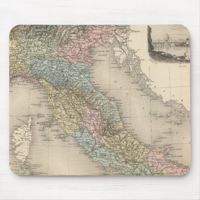 Alfombrilla De Ratón Italia 17 (Frente)