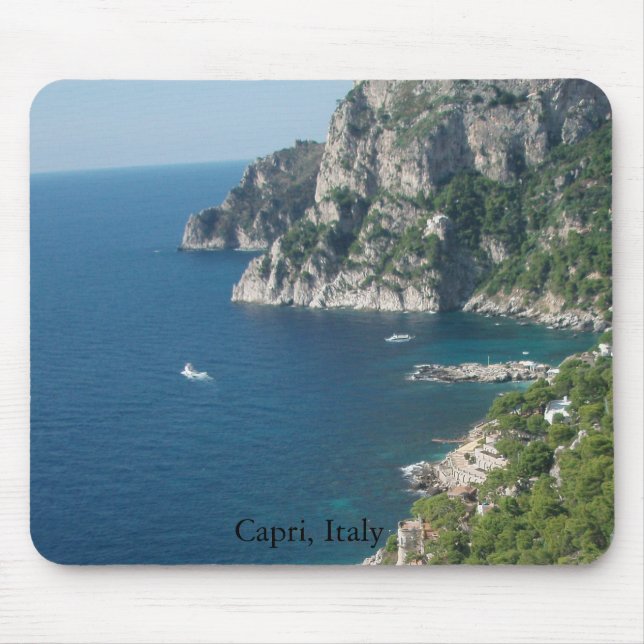 Alfombrilla De Ratón Italia, Capri, Europa (Frente)