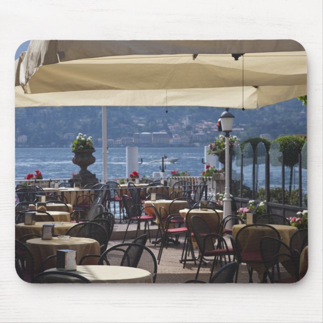 Alfombrilla De Ratón Italia, provincia de Como, Bellagio. Café de la (Frente)