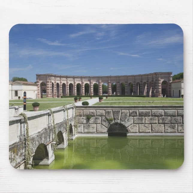 Alfombrilla De Ratón Italia, Provincia de Mantua, Mantua. Patio, (Frente)