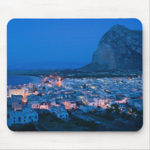 Alfombrilla De Ratón Italia, Sicilia, SAN VITO LO CAPO, Pueblo de Resor
