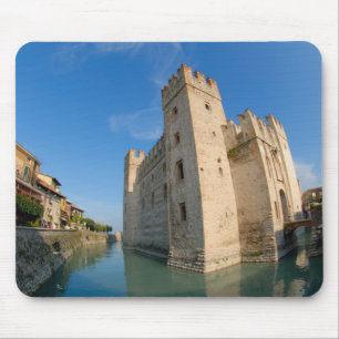 Alfombrilla De Ratón Italia, Sirmione, Lago de Garda, el Scaliger