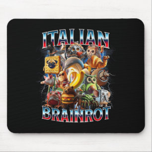 Alfombrilla De Ratón Italiano Brainrot Italiano Funny Memes Boy