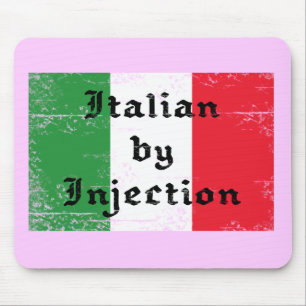 Alfombrilla De Ratón Italiano divertido por inyección Mousepad