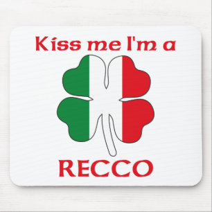 Alfombrilla De Ratón Italianos personalizada me besan que soy Recco