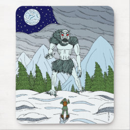 Alfombrilla De Ratón Ithaqua Weird Horror Art Mouse Pad