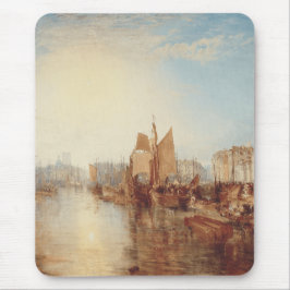 Alfombrilla De Ratón J.M.W. Turner: Puerto de Dieppe Arte de la Pintura