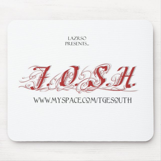 Alfombrilla De Ratón J.O.S.H. Mousepad (Frente)