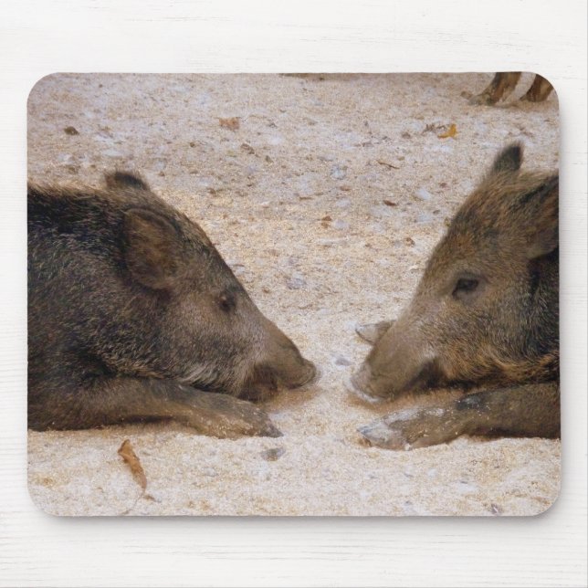 Alfombrilla De Ratón Jabalíes - caza Hog (Frente)