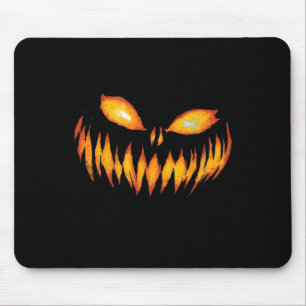 Alfombrilla De Ratón Jack O Lantern Scary Cared de calabaza tallada Hal