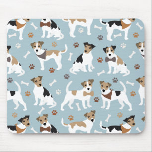 Alfombrilla De Ratón Jack Russell Terrier Paws and Bones