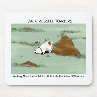 Alfombrilla De Ratón Jack Russell Terrier que cava Mousepad