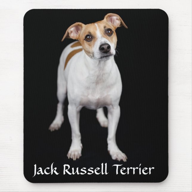 Alfombrilla De Ratón Jack Russell Terrier retrato Mousepad (Frente)