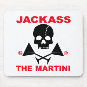 Alfombrilla de ratón - JACKASS, El Martini