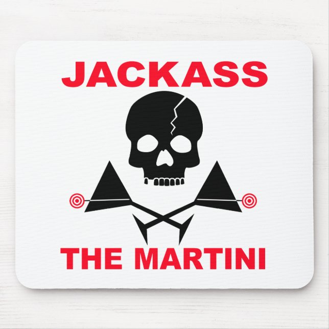 Alfombrilla de ratón - JACKASS, El Martini (Frente)