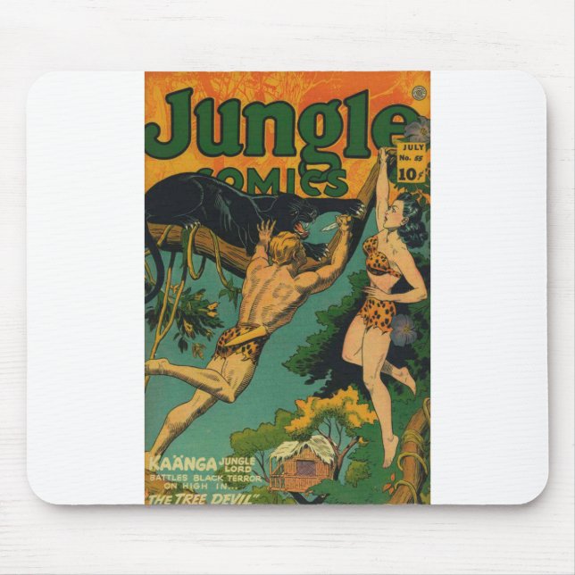 Alfombrilla De Ratón Jaguar - Jungla - Rey de la Selva - Leopardo (Frente)