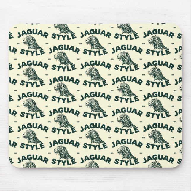 Alfombrilla De Ratón Jaguar Mouse Pad (Frente)