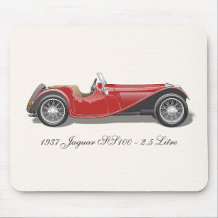 Alfombrilla De Ratón Jaguar SS100 Mousepad