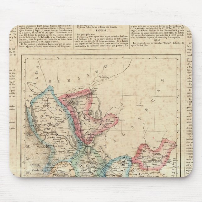 Alfombrilla De Ratón Jalisco, México 2 (Frente)