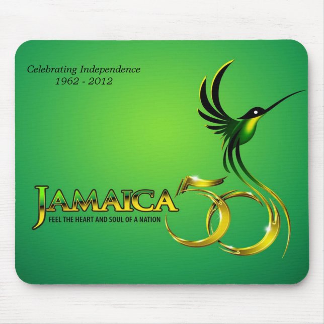 Alfombrilla De Ratón Jamaica 50.a Mousepad (Frente)
