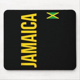 Alfombrilla De Ratón Jamaica Bandera Atlética Fútbol Footbyll Jersey De