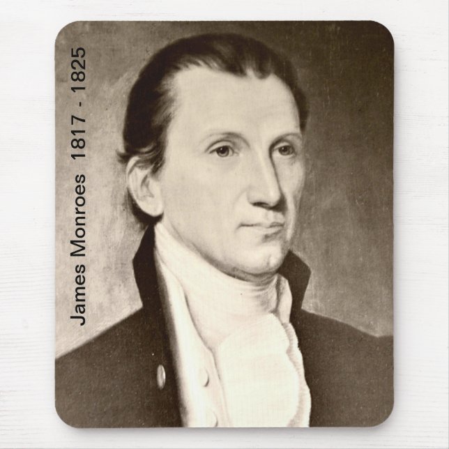 Alfombrilla De Ratón James Monroes Mousepad (Frente)