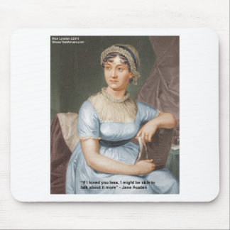 Alfombrilla De Ratón Jane Austen Te Quiso Menos Cota En Regalos Y Tarje