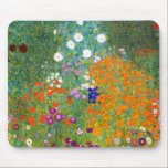 Alfombrilla De Ratón Jardín de flores por el vintage de Gustavo Klimt<br><div class="desc">Arte del vintage de Bauerngarten/del jardín de flores/del jardín de la cabaña pintado en 1905 por el Symbolist y el artista austríacos Gustavo Klimt (1862-1918) de Nouveau del arte</div>