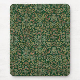 Alfombrilla De Ratón Jardín de flores William Morris - Verdes