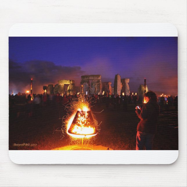 Alfombrilla De Ratón Jardín de Fuego (Frente)