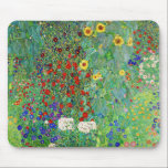 Alfombrilla De Ratón Jardín De Granjas Gustav Klimt Con Pintado De Sunf<br><div class="desc">Jardín De Granjas Gustav Klimt Con Sunflowers Vintage Art Nouveau</div>
