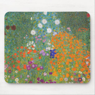 Alfombrilla De Ratón Jardín de la granja de Gustavo Klimt