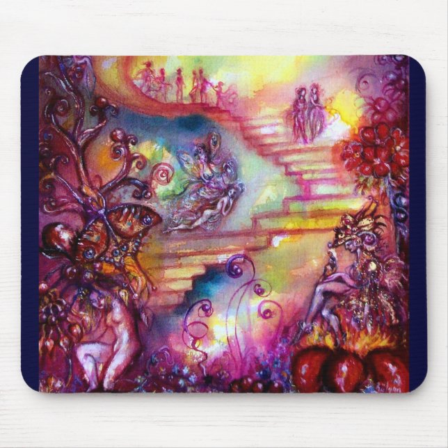 ALFOMBRILLA DE RATÓN JARDÍN DE LAS SOMBRAS PERDIDAS / ESCALONES MÍSTICA (Frente)
