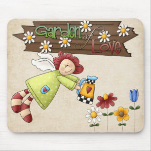 Alfombrilla De Ratón Jardín del Amor Mousepad