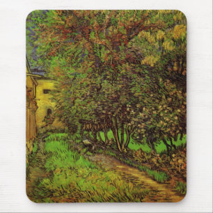 Alfombrilla De Ratón Jardín del Hospital Saint-Paul por Vincent van Gog
