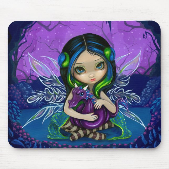 Alfombrilla De Ratón "Jardín II" Mousepad de Dragonling (Frente)