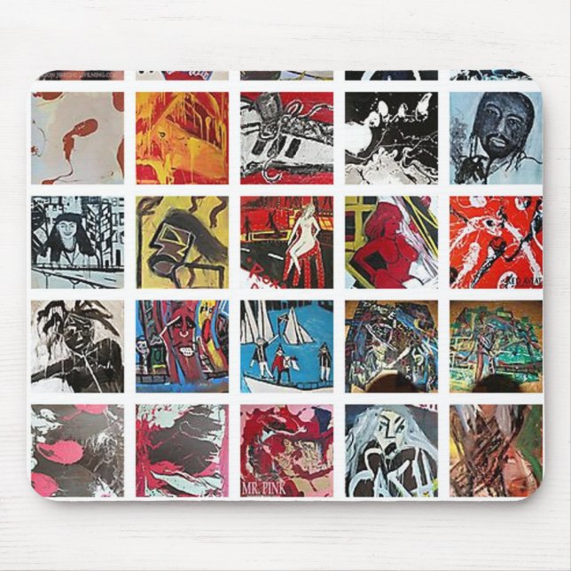 ALFOMBRILLA DE RATÓN ¡JASON JENKINS VIVE! ACRÍLICO EN TODO (Frente)