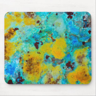 Alfombrilla De Ratón Jasper Crisocolla Azul