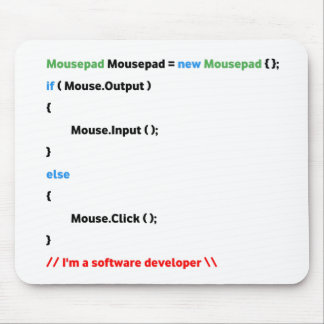 Alfombrilla De Ratón JavaScript Mousepad. Unique(Software Developer)