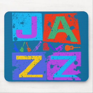 ALFOMBRILLA DE RATÓN JAZZ RETRO