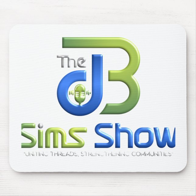 Alfombrilla De Ratón "JB Sims Inspirador Workspace Mousepad: (Frente)