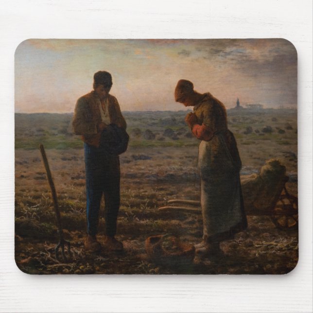 Alfombrilla De Ratón Jean-Francois Millet - The Angelus (Frente)
