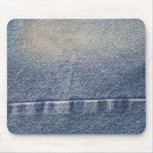 Alfombrilla De Ratón Jeans falsos/tela de denim