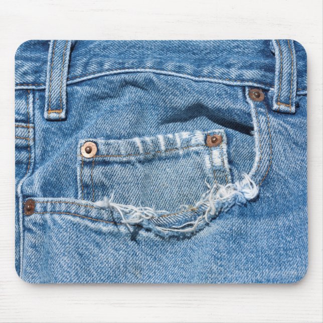 Alfombrilla De Ratón Jeans Mousepad (Frente)